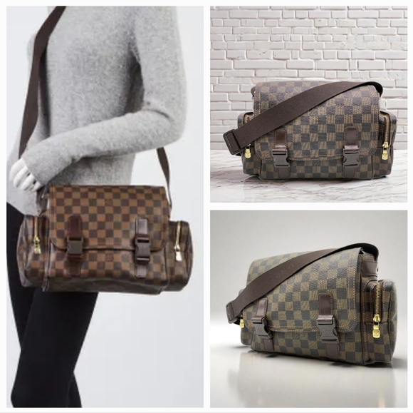 Louis Vuitton Melville Damier Ebene Camera Messenger Crossbody Bag - Picture 3 of 17